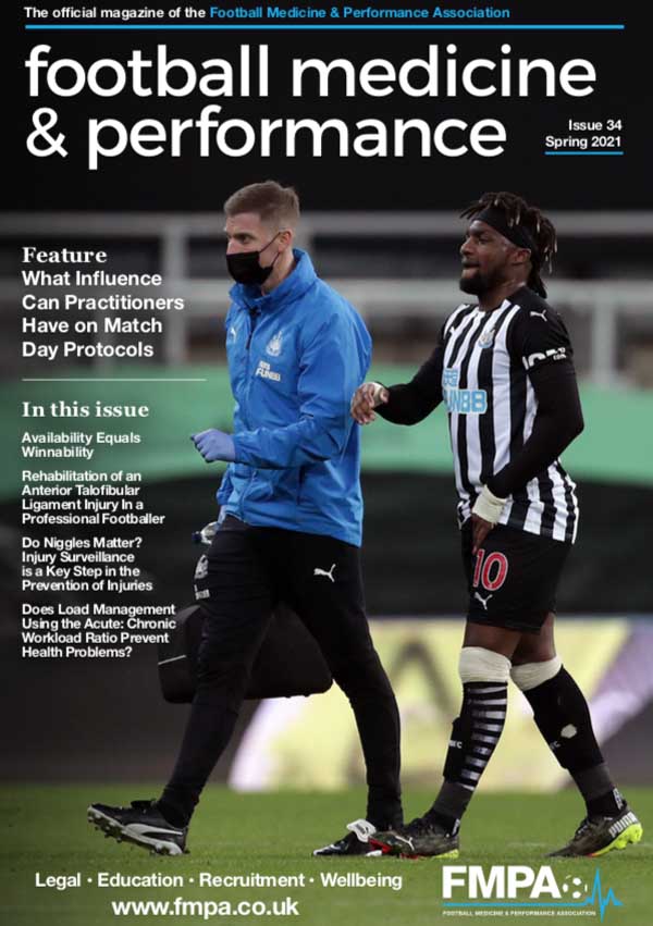 Football Medicine And Performance Out Now Fmpa